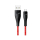 Kabel USAMS Kabel pleciony U41 microUSB 1m 2A czerwony